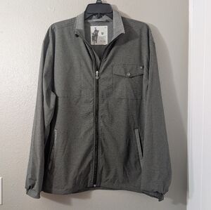 Linksoul John Ashworth Men's Sz L Full Zip Windbreaker Jacket